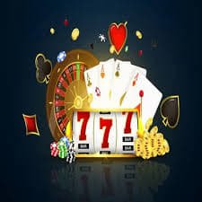 Ilustrasi permainan kasino online dengan slot dan live casino di dewapoker